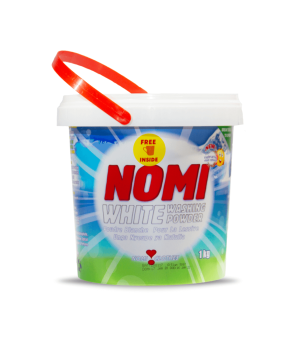 Nomi White Detergent 60x45gms-Bucket